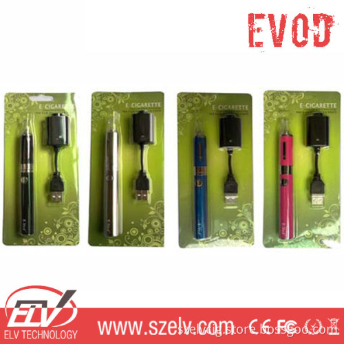 2014 New and Popular Ecigator Ecig E Cigarette Evod Vaporizer Pen Evod Battery Evod Starter Kit